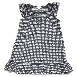 Like new J. Crew crewcuts elephant print dress